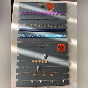 New - Two sets of Ladies Choker Style Necklaces (Set 1)